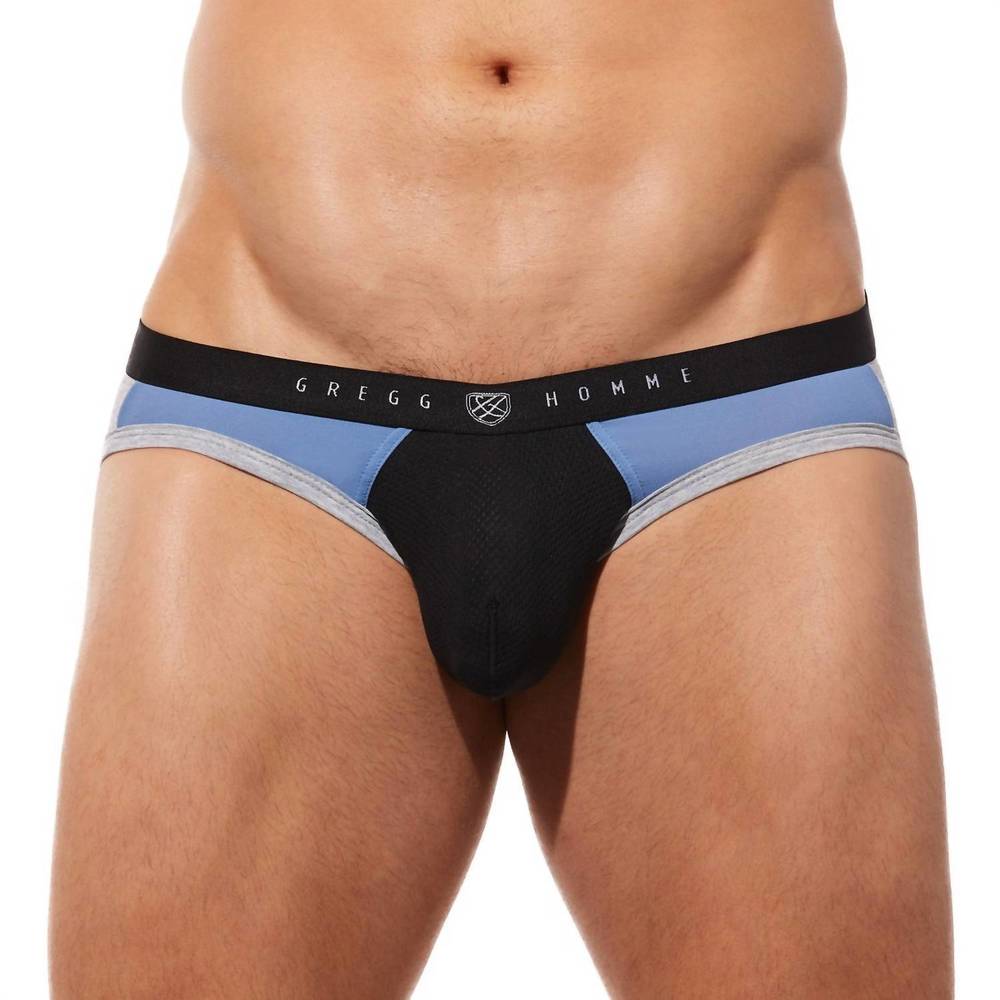 NEW GREGG HOMME room-max gym brief in blue